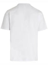 Tricolor Fox Patch Classic Pocket Short Sleeve T-Shirt White - MAISON KITSUNE - BALAAN 4