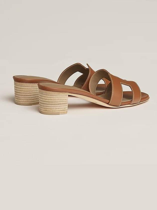 Oasis Gold Figuere Women Sandals H071002Z 0370 - HERMES - BALAAN 3