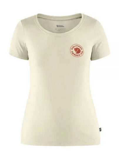 Women's 1960 Logo T-Shirt Chalk White - FJALL RAVEN - BALAAN 2