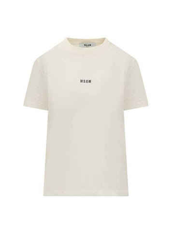 Micro Logo Short Sleeve T-Shirt2000MDM500 200002 02 - MSGM - BALAAN 1