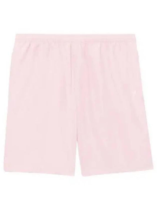 Pocket Heart Logo Swim Shorts Pale Pink - AMI - BALAAN 2