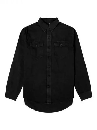 Chest flap pocket denim shirt 271092 - WARDROBE.NYC - BALAAN 1