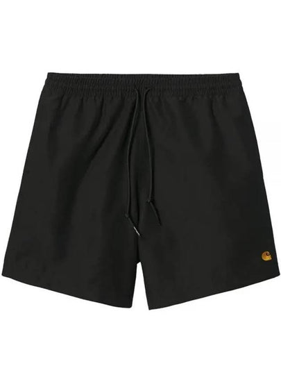 Whip Men's Chase Swim Trunk Shorts Gold Black - CARHARTT WIP - BALAAN 2