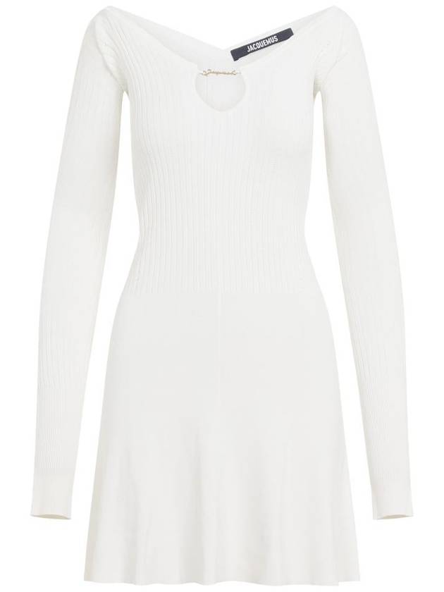 La Robe Ribbed Mini Dress 241KN3562358110 - JACQUEMUS - BALAAN 2