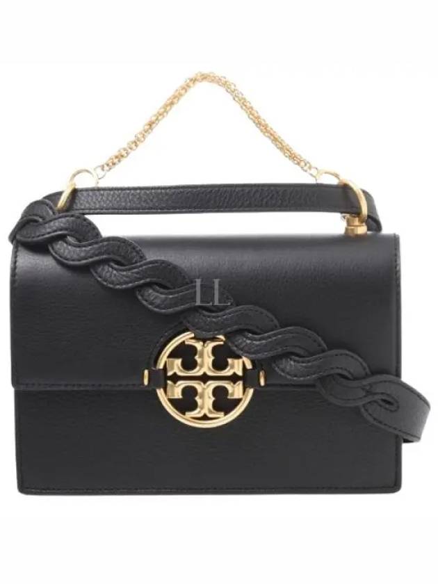 Miller Small Flap Shoulder Bag Black - TORY BURCH - BALAAN 2