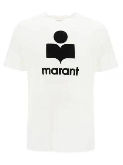 Karman Logo Short Sleeve T-Shirt White - ISABEL MARANT - BALAAN 2