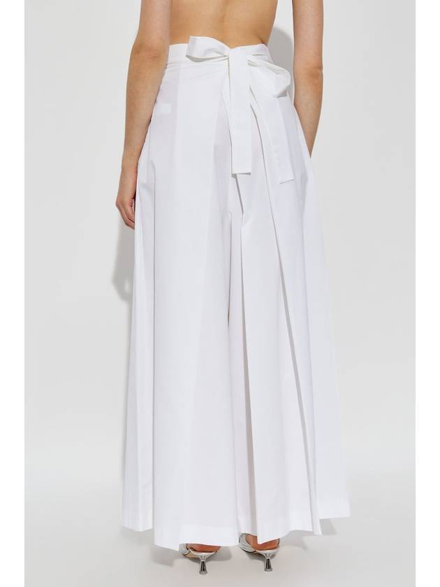 Fabiana Filippi Pleated Trousers, Women's, White - FABIANA FILIPPI - BALAAN 4