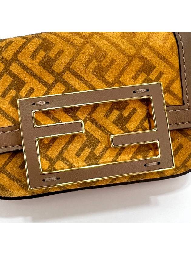 Micro nano chain baguette bag cross - FENDI - BALAAN 4