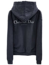 Logo Overfit Hooded Sweatshirt 343J691A 880 - DIOR - BALAAN 2