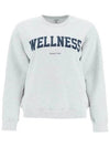 Wellness Logo Printing Cotton Sweatshirt White - SPORTY & RICH - BALAAN 7