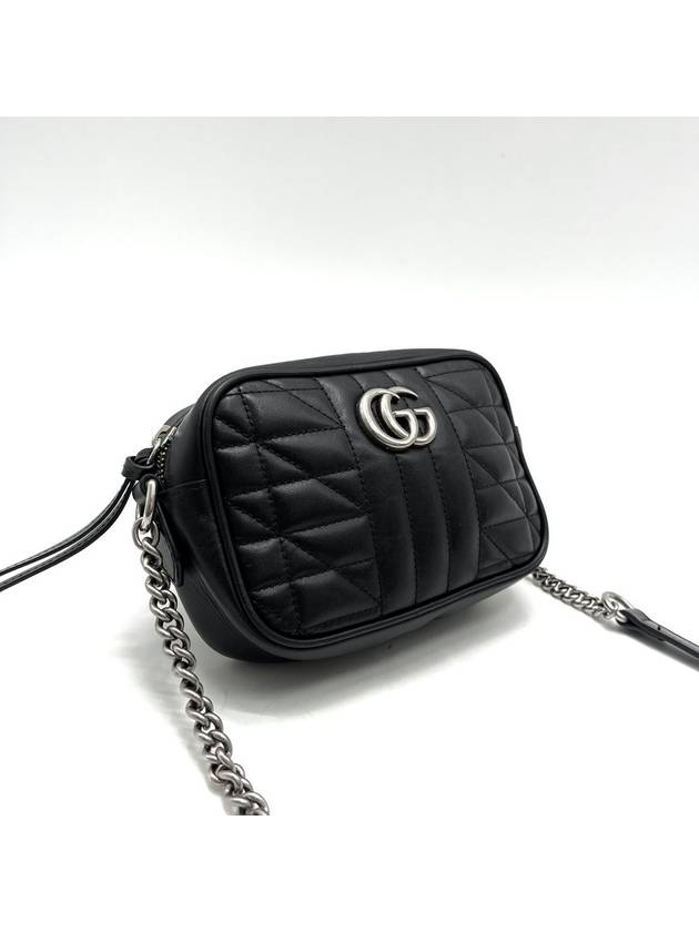 GG Mamont mini shoulder bag cross 634936 - GUCCI - BALAAN 3