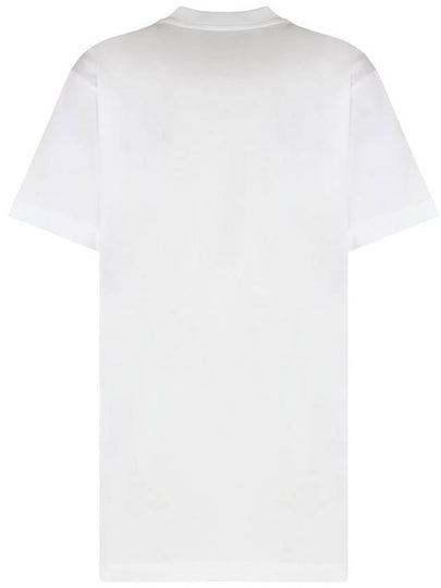 Moschino Cotton Crew-Neck T-Shirt - MOSCHINO - BALAAN 2