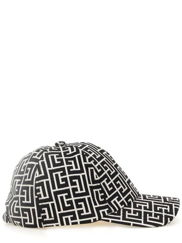 Balmain Monogram Baseball Hat - BALMAIN - BALAAN 2