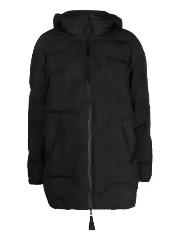 Soft Puffer Midi Padding Black - GANNI - BALAAN 2