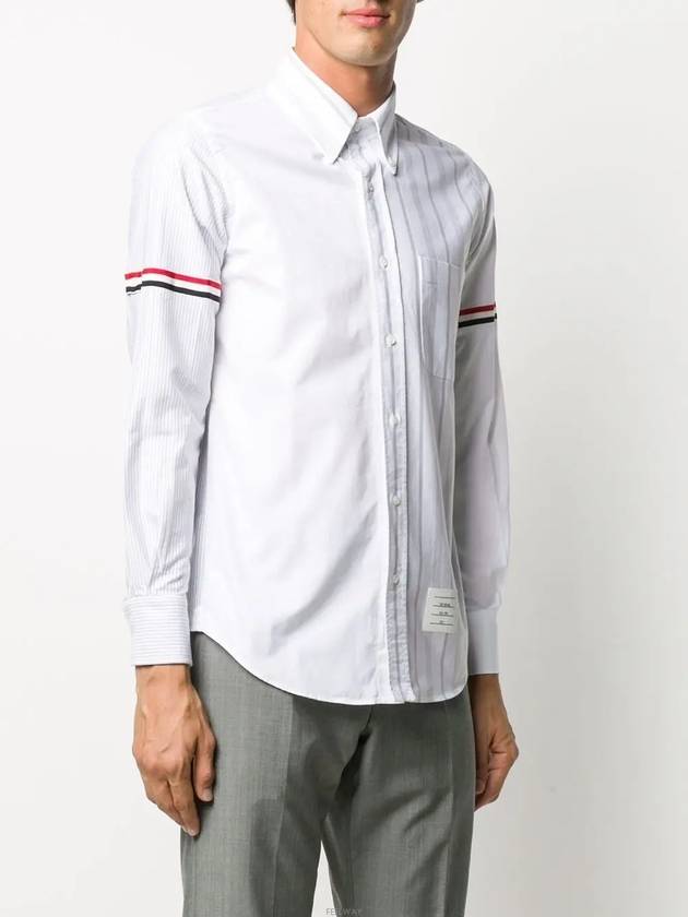 Strike Armband Shirt MWL301F03113 - THOM BROWNE - BALAAN 1