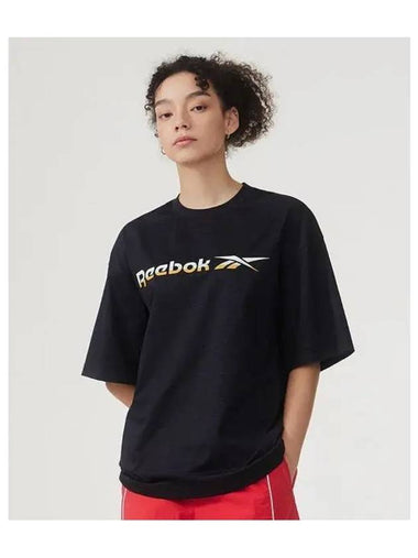 Primary Big Logo T Shirt Black - REEBOK - BALAAN 1