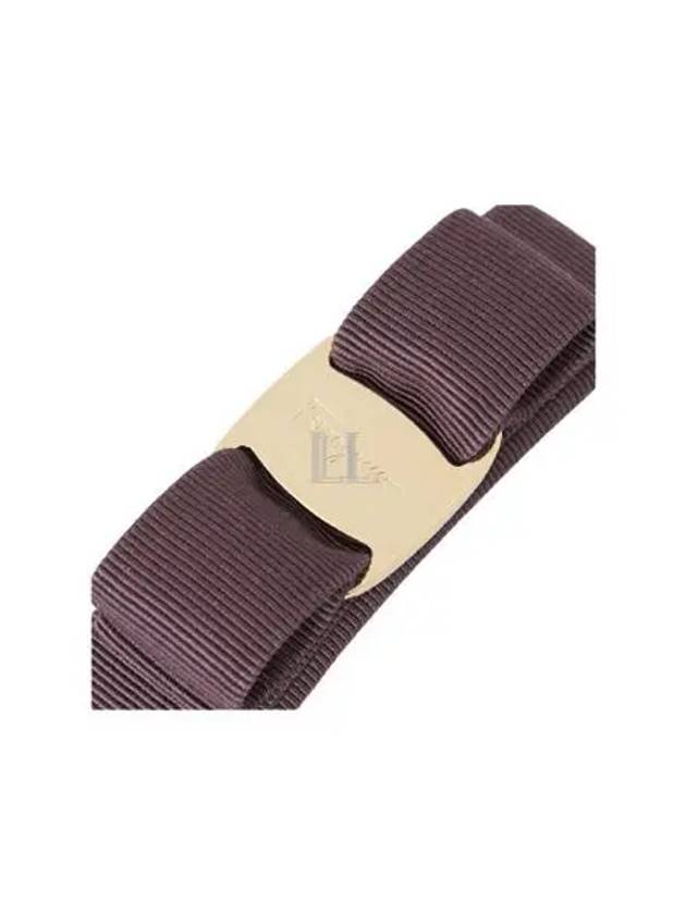 Vara Bow Hair Clip Purple - SALVATORE FERRAGAMO - BALAAN 2