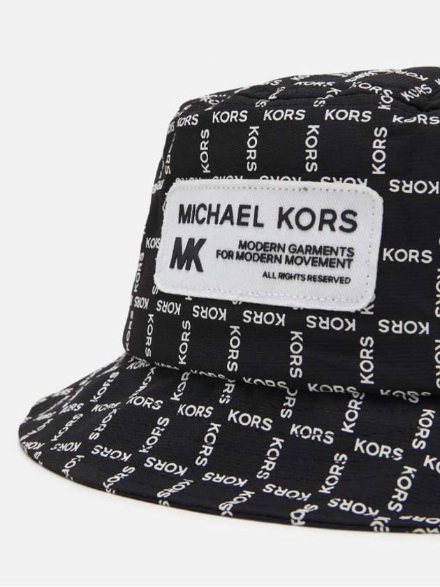 MICHAEL KORS GRID LOGO BUCKET HAT - MICHAEL KORS - BALAAN 3