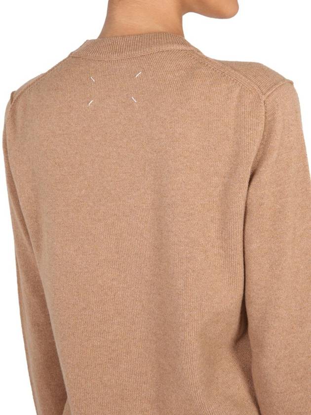 Eco Cashmere Knit Top Beige - MAISON MARGIELA - BALAAN 5