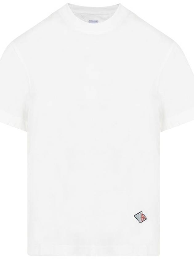 Cotton Short Sleeve T-Shirt White - BOTTEGA VENETA - BALAAN 2