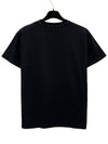 Men's Untitled Studded Crew Neck Cotton Short Sleeve T-Shirt Black - VALENTINO - BALAAN 3