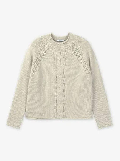 Pico Crewneck Knit Top Sable - MAX MARA - BALAAN 2