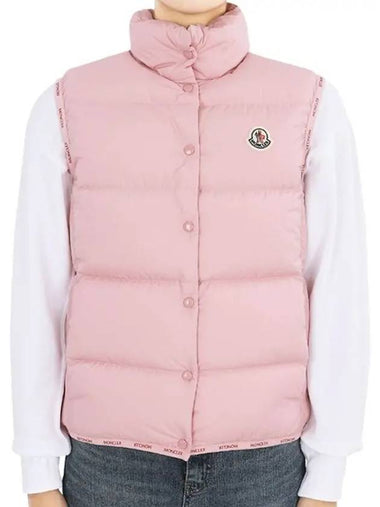 Kids BADIA down padded vest pink 1A00037 54A81 501 12 14A adult wearable - MONCLER - BALAAN 1