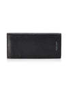 Leather Long Wallet Black - BOTTEGA VENETA - BALAAN 2