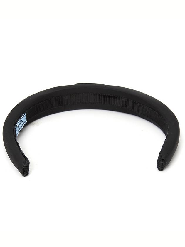 Re-Nylon Headband Black - PRADA - BALAAN 5