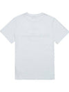 1927 Signature Short Sleeve T-Shirt White - SALVATORE FERRAGAMO - BALAAN 3