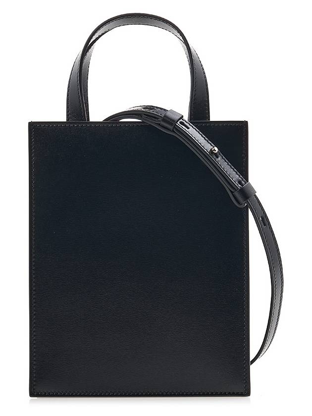 Mini Tote Bag Black - SALVATORE FERRAGAMO - BALAAN 4