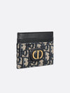 30 Montaine 5 Slot Oblique Jacquard Card Wallet Blue - DIOR - BALAAN 3