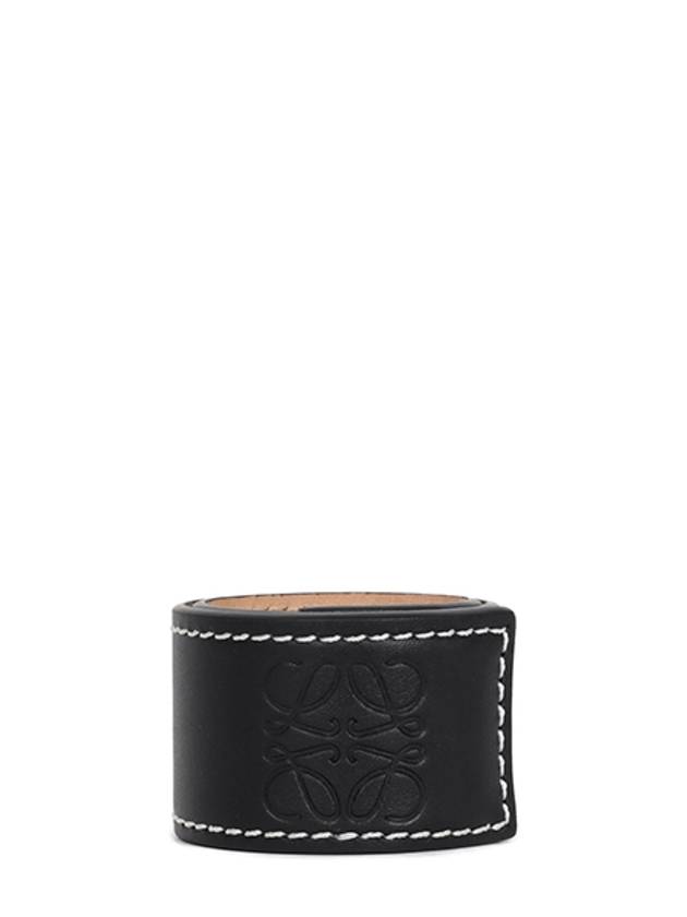 Women's Leather Slap Bracelet Black - LOEWE - BALAAN 2