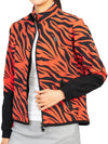 men's brushed zip-up jacket orange - HYDROGEN - BALAAN 7
