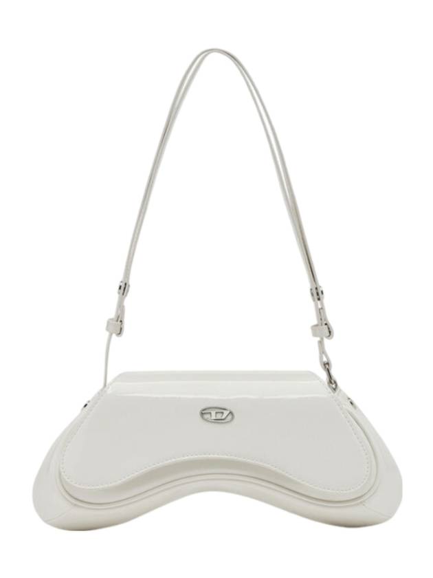 Women's Play Glossy Cross Bag White - DIESEL - BALAAN 1