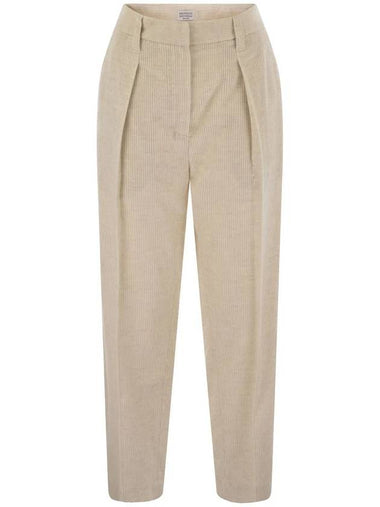 Monili Embellished Tailored Pants MP576P8562_C058 - BRUNELLO CUCINELLI - BALAAN 1