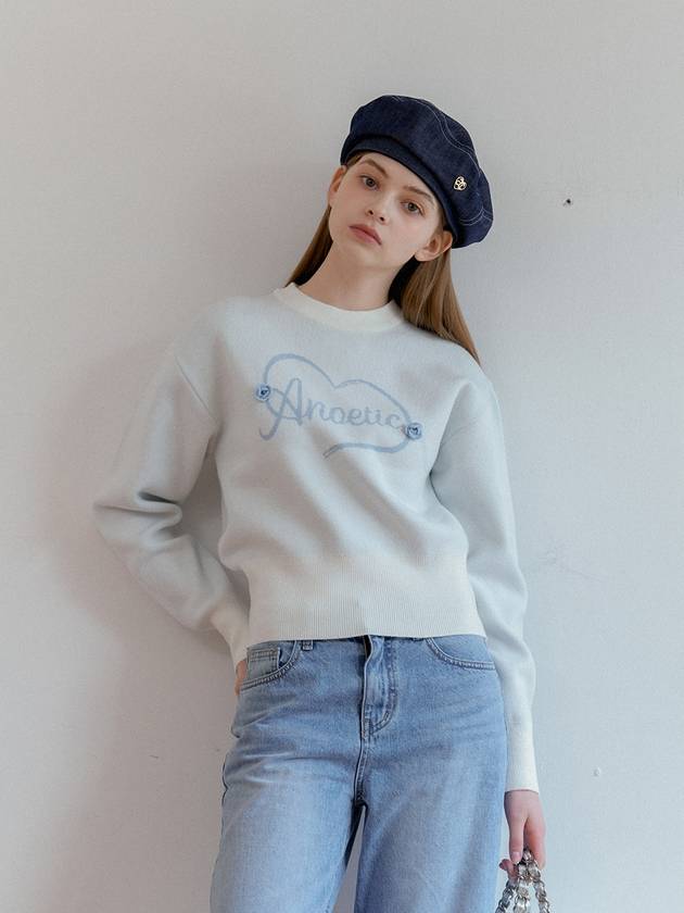 ANC HEART ROSE KNIT_WHITE - ANOETIC - BALAAN 2