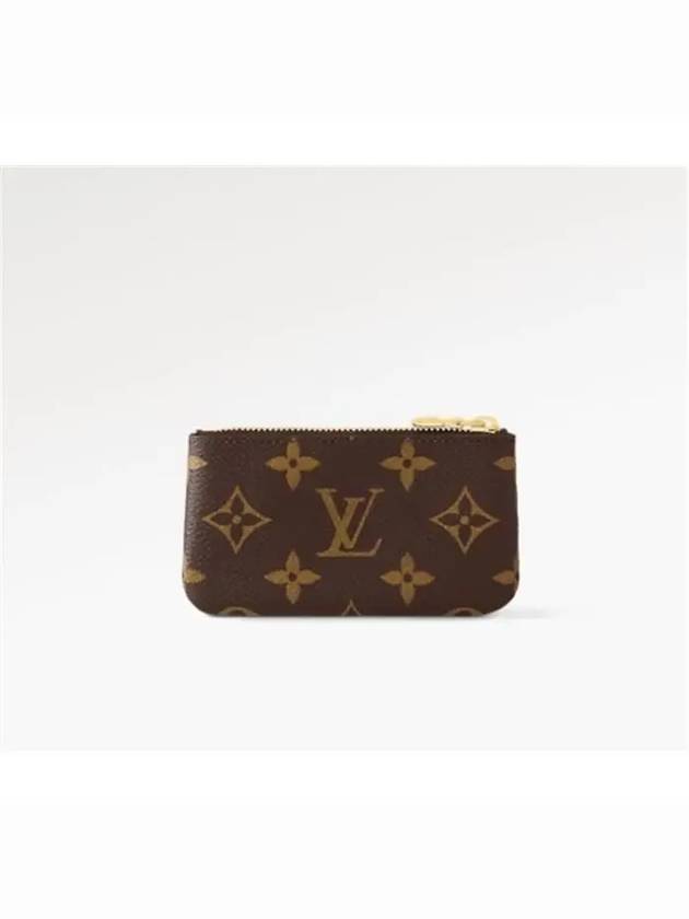 Monogram Key Pouch Brown - LOUIS VUITTON - BALAAN 6