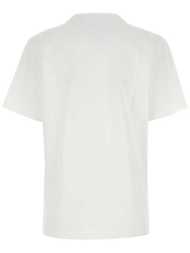 Short Sleeve T-Shirt MHTESMM05 WT White - MCM - BALAAN 3