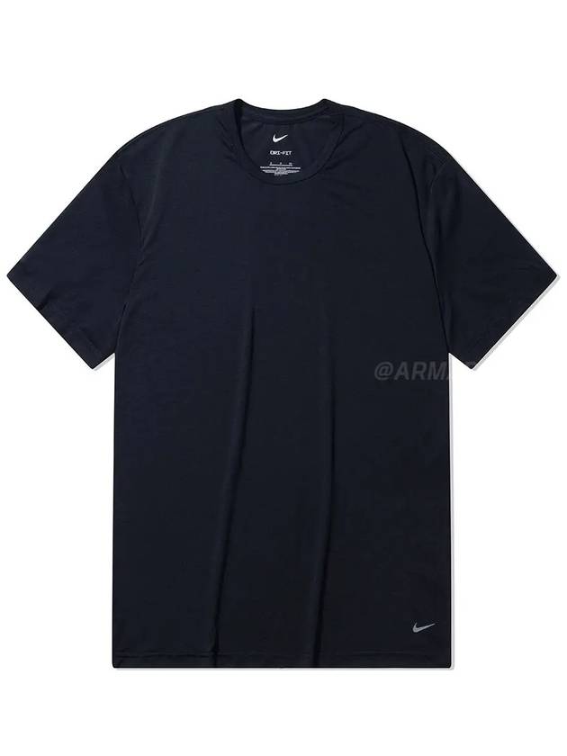 Men's Reluxe Crew Neck 2 Pack KE1109 001 Reluxe CREWNECK 2PK - NIKE - BALAAN 3