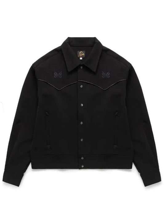 Piping Cowboy Jacket OT136 Black - NEEDLES - BALAAN 1