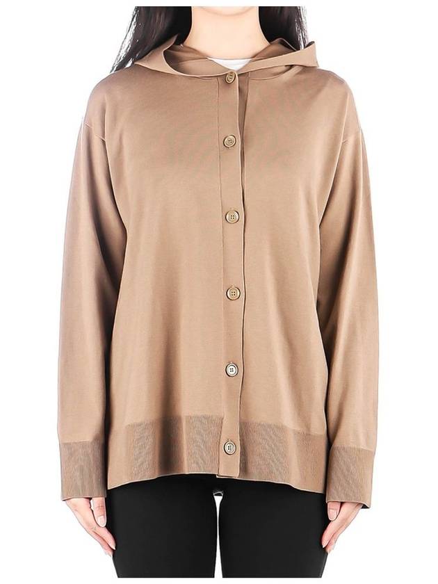 Pordoi Wool Cardigan Camel - MAX MARA - BALAAN 2