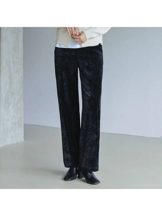 Easy velvet bending pants - KELLY DONAHUE - BALAAN 2