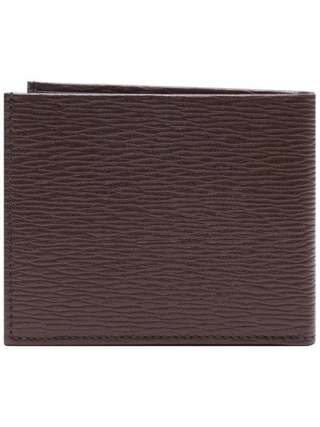 ID Window Gancini Half Wallet Brown - SALVATORE FERRAGAMO - BALAAN 5