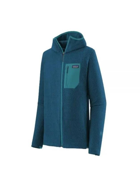 Men's R1 Air Full Zip-Up Jacket Lagom Blue - PATAGONIA - BALAAN 1