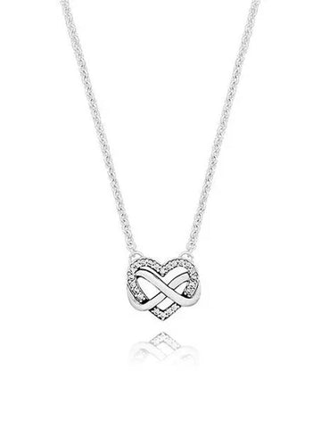 392666C01 Infinity Heart Women s Necklace 1208667 - PANDORA - BALAAN 1