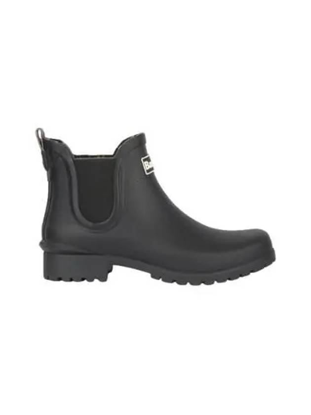 Wilton Wellington Chelsea Rain Boots Black - BARBOUR - BALAAN 2