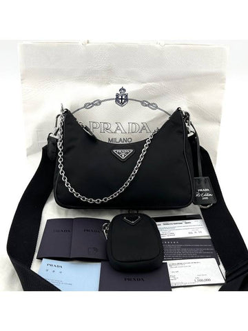 Tesuto Re Edition Multi Hobo Bag - PRADA - BALAAN 1