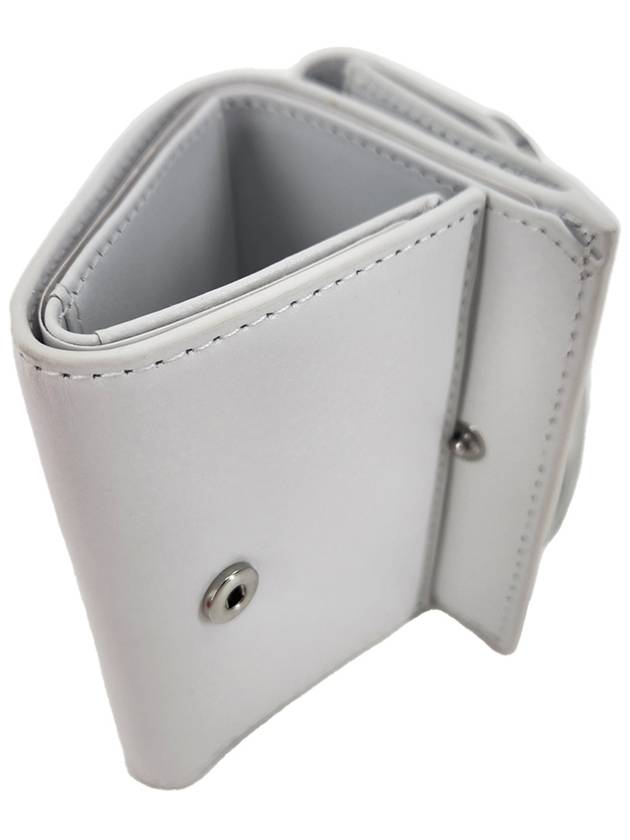 1DR Tri Fold Leather Wallet White - DIESEL - BALAAN 8