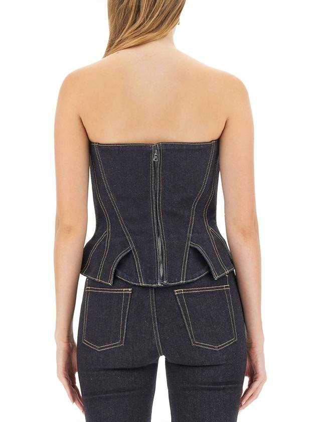 23 fw Top in Bustier 763179QMACK4484 B0040495200 - ALEXANDER MCQUEEN - BALAAN 4